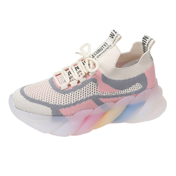 Sieviešu tekstila kedas ar krāsainu silikona zoli