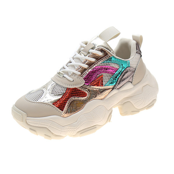 Adidasi moderni de dama cu elemente stralucitoare