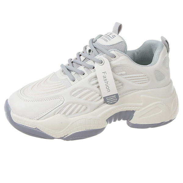 Modernas ikdienas mākslīgās ādas kedas ar raupju zoli