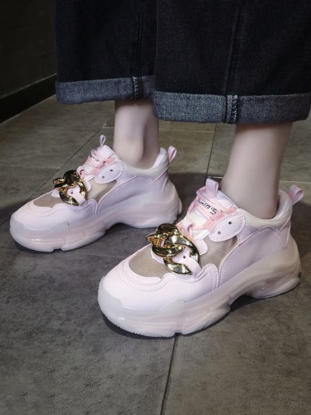 Sieviešu kedas ar metāla apdari un 6 cm platformu