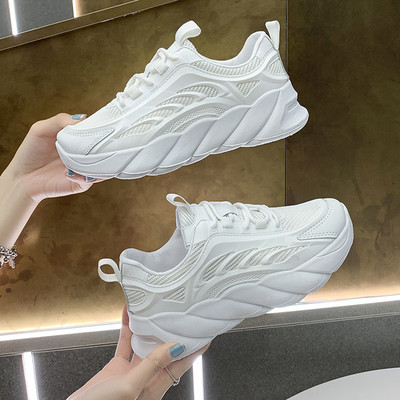 Adidași pentru sport și viața de zi cu zi cu talpă înaltă și aspră