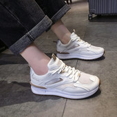 Tenisi casual dama de primavara cu sireturi