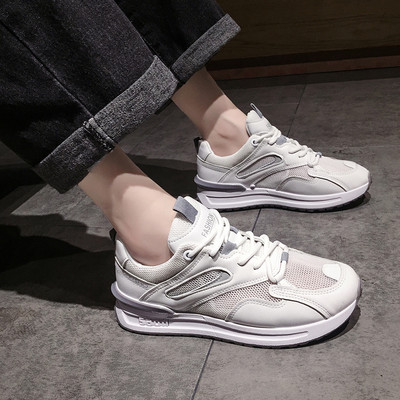 Tenisi casual dama de primavara cu sireturi