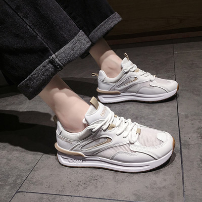 Tenisi casual dama de primavara cu sireturi