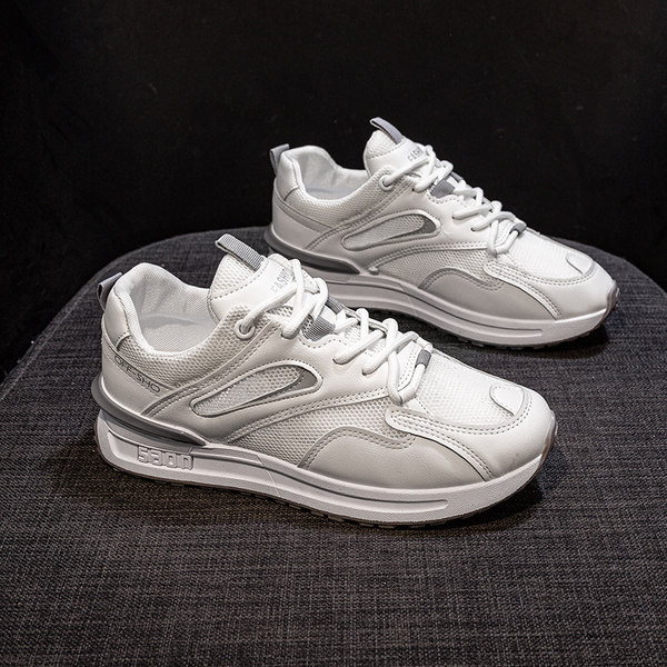 Tenisi casual dama de primavara cu sireturi