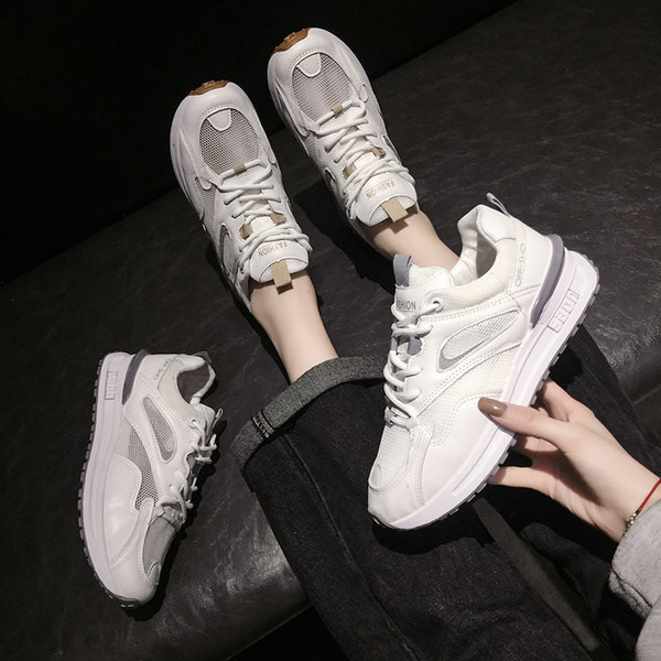 Tenisi casual dama de primavara cu sireturi