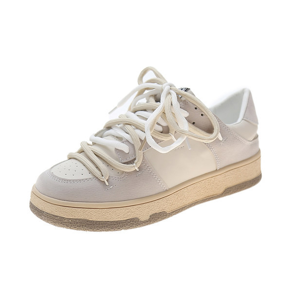 Sieviešu elpojošas kedas ar mežģīnēm un plakanu zoli