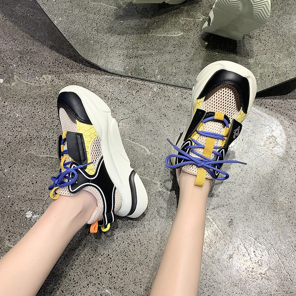 Tenisi casual dama cu plasa - in doua culori