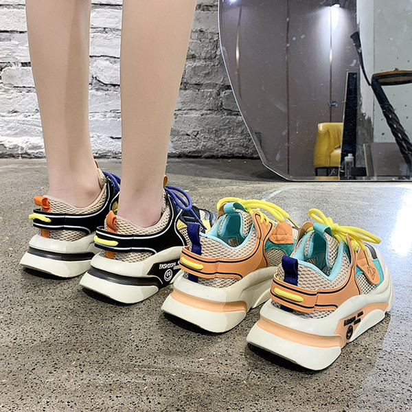 Tenisi casual dama cu plasa - in doua culori