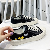 Tenisi casual dama cu imprimeu si talpa plata