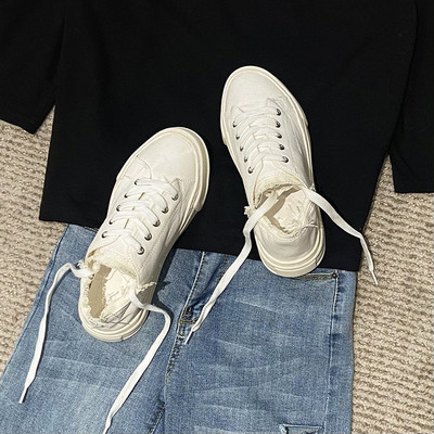 Sieviešu tekstila kedas ar plakanām zolēm