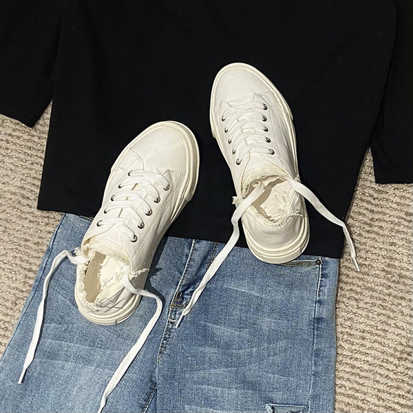 Sieviešu tekstila kedas ar plakanām zolēm