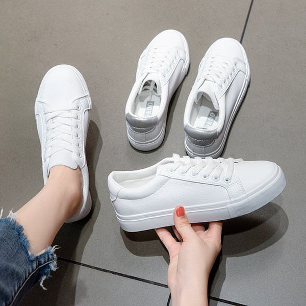 Ikdienas sieviešu kedas vienkāršs modelis ar tekstila saitēm