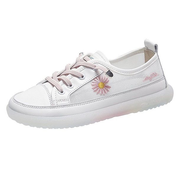 Vasaras sieviešu kedas ar saitēm un izšuvumiem