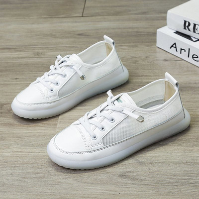 Sieviešu tenta kedas ar mežģīnēm un plakanu zoli