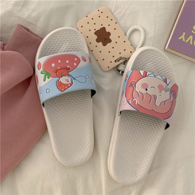 Sieviešu neslīdošas pludmales čības ar aplikāciju