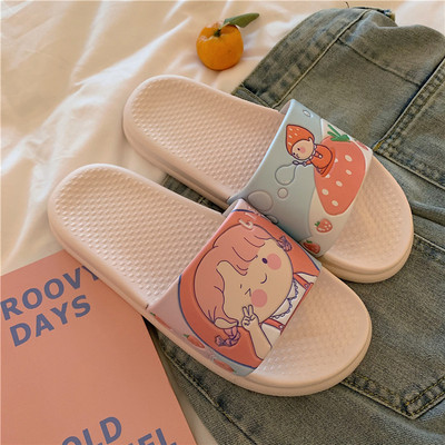 Sieviešu neslīdošas pludmales čības ar aplikāciju