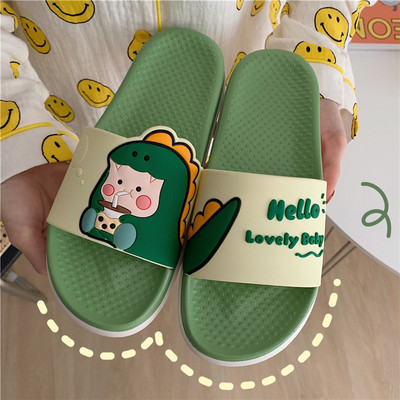 Sieviešu neslīdošas pludmales čības ar aplikāciju