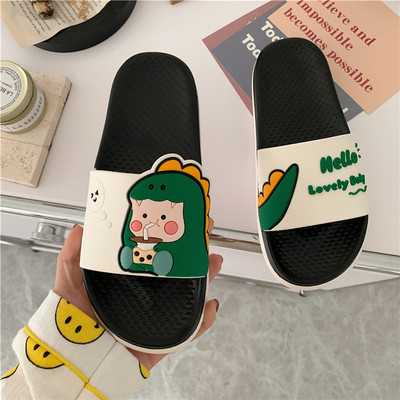 Sieviešu neslīdošas pludmales čības ar aplikāciju