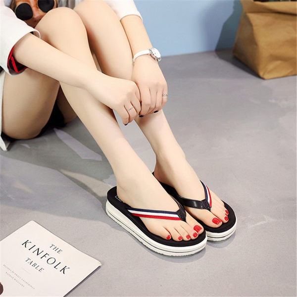 Sieviešu neslīdošas platformas čības