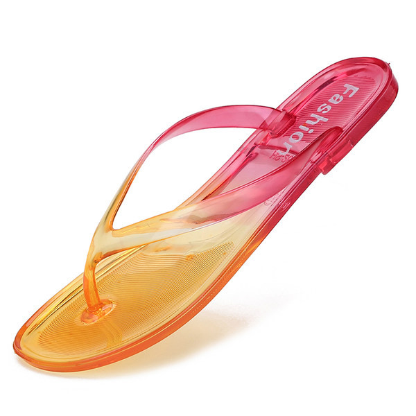 Sieviešu silikona čības zaigojošās krāsās