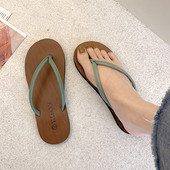 Ikdienas sieviešu čības starp pirkstiem - divi modeļi