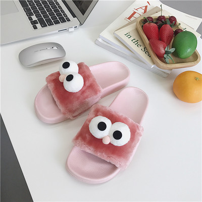 Ikdienas sieviešu čības ar 3D aplikāciju un dūnu