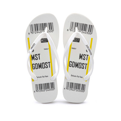 Flip-flops damă de plajă între degetele de la picioare - mai multe modele