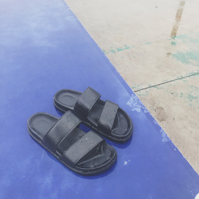 Papuci casual din piele ecologică cu șireturi și talpă plată