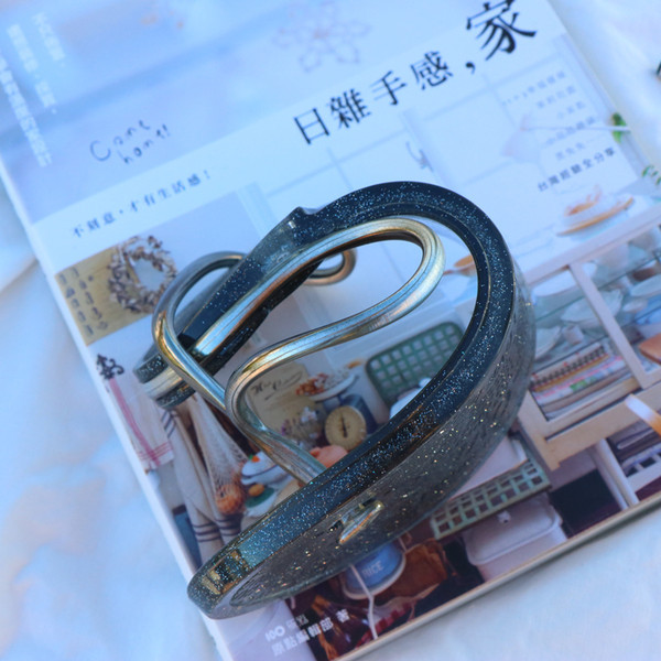 Caurspīdīgas silikona flipas pludmalei