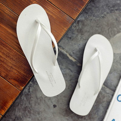 Flip-flops de damă din piele în patru culori