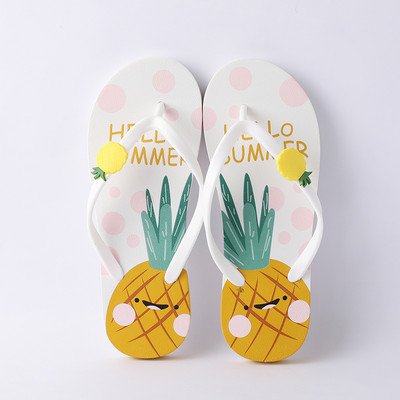 Papuci de plajă pentru femei între degete cu talpă plată