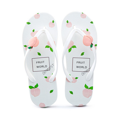 Papuci de plajă pentru femei între degete cu talpă plată