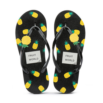 Papuci de plajă pentru femei între degete cu talpă plată