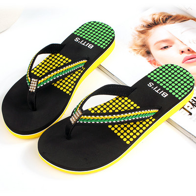 Papuci casual de dama intre degete cu talpa plata