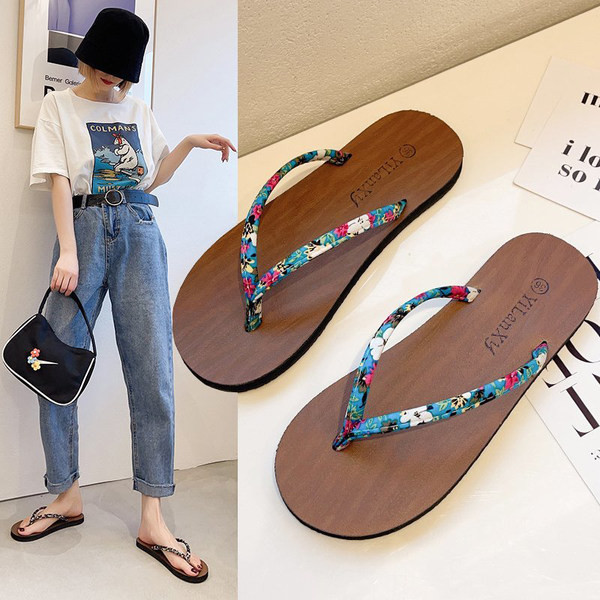 Papuci casual de damă între degetele de la picioare