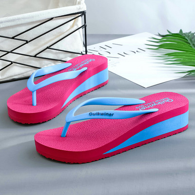 Papuci casual dama cu platforma