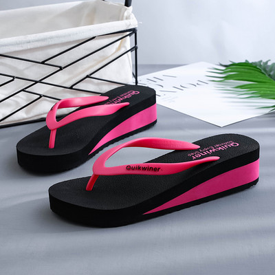 Papuci casual dama cu platforma