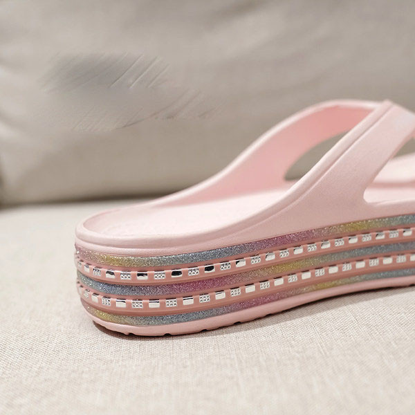 Papuci casual dama cu platforma