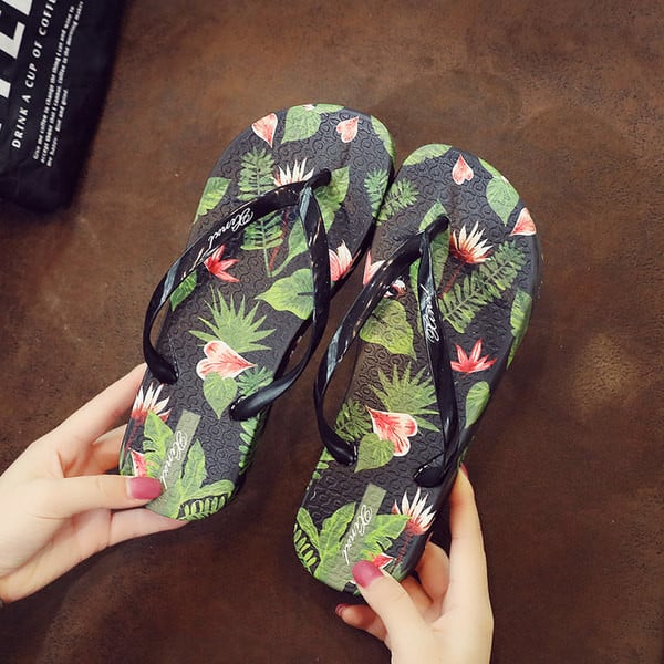 Papuci casual de damă între degetele de la picioare