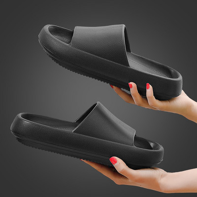 Papuci de cauciuc dama model uni cu talpa plata