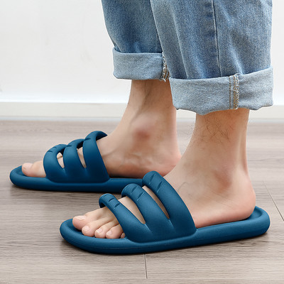 Papuci de cauciuc dama model uni cu talpa plata