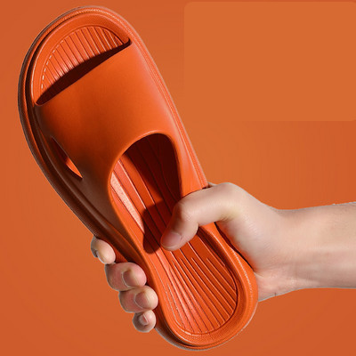 Papuci de cauciuc dama model uni cu talpa plata