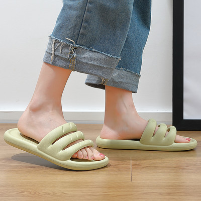 Papuci de cauciuc dama model uni cu talpa plata