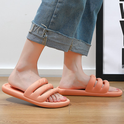 Papuci de cauciuc dama model uni cu talpa plata