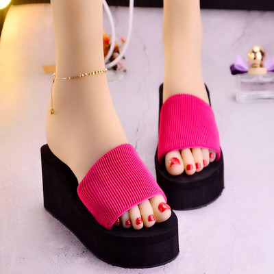 Papuci dama cu platforma de 9 cm - doua modele