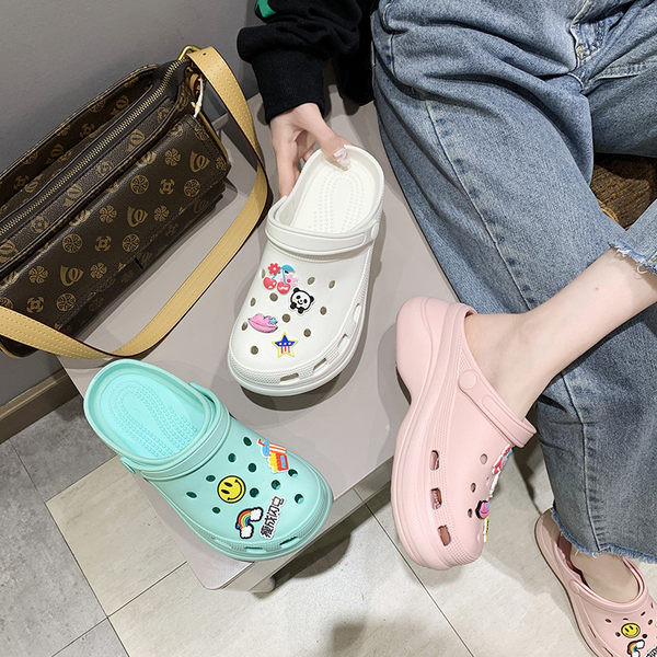 Papuci casual de cauciuc tip crocs