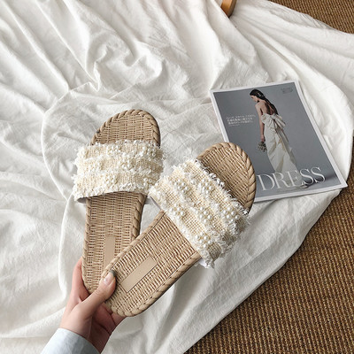 Jauns sieviešu čību modelis ar pērlēm divās krāsās