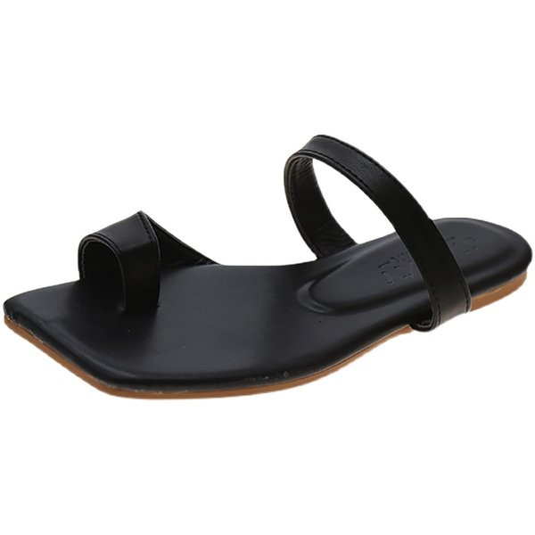 Sieviešu čības no eko ādas ar plakanu zoli melnā un bēšā krāsā