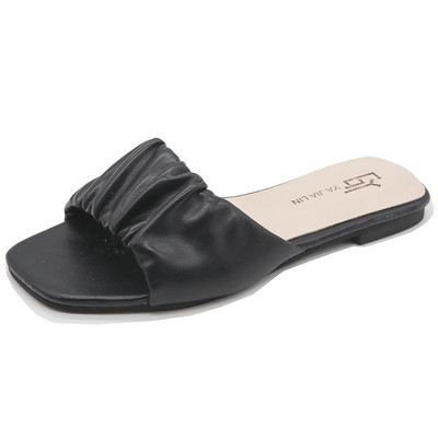 Sieviešu kvadrātveida čības no eko ādas